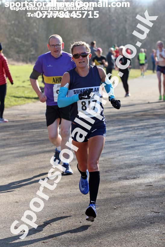 Senior women and vets women and men, 2018 Royal Signals NECAA Road Relays, Hetton. Photo: David T. Hewitson/Sports for All Pics